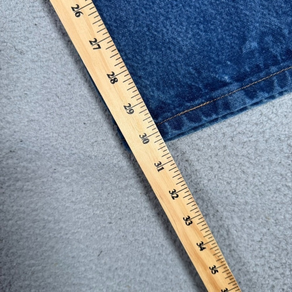 Vintage Wrangler Jeans Mens 36x30 Blue 936DEN Cowboy Cut Denim Casual Preppy - Picture 9 of 11